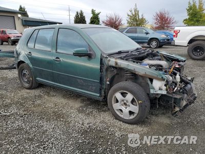 Czwarte zdjęcie samochodu z boku: 2001 VOLKSWAGEN GOLF GLS VIN:9BWGS21J414008727 - miniatura
