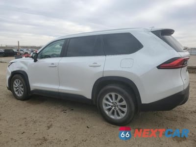 Drugie zdjęcie samochodu z przodu: 2024 TOYOTA GRAND HIGHLANDER XLE VIN:5TDAAAB50RS046731 - miniatura