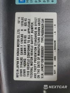 Zdjęcie 13 z 15 samochodu: 2011 HONDA CR-Z EX VIN:JHMZF1D61BS008267 - miniatura