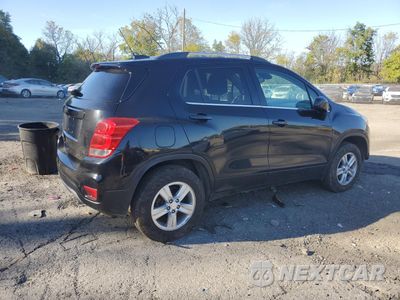 Trzecie zdjęcie samochodu z tyłu: 2017 CHEVROLET TRAX 1LT VIN:3GNCJPSB3HL135304 - miniatura