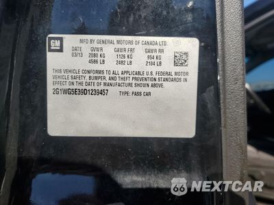 Zdjęcie 12 z 14 samochodu: 2013 CHEVROLET IMPALA LT VIN:2G1WG5E39D1239457 - miniatura