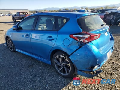 Drugie zdjęcie samochodu z przodu: 2016 TOYOTA SCION IM VIN:JTNKARJE4GJ506192 - miniatura