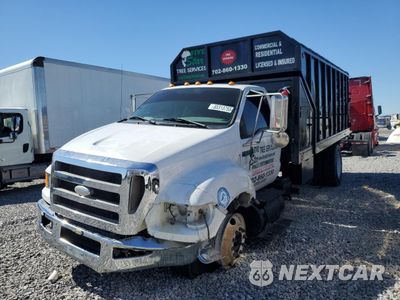 Drugie zdjęcie samochodu z przodu: 2008 FORD F650 SUPER DUTY CHIPPER TRUCK VIN:3FRNF65B38V656314 - miniatura