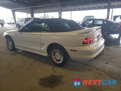 Drugie zdjęcie samochodu z przodu: 1996 FORD MUSTANG VIN:1FALP4443TF233780 - miniatura