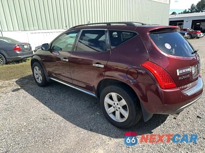 Trzecie zdjęcie samochodu z tyłu: 2006 NISSAN MURANO SL VIN:JN8AZ08W66W546475 - miniatura
