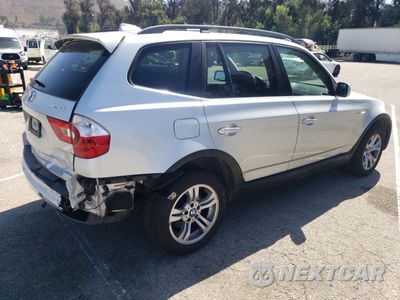 Trzecie zdjęcie samochodu z tyłu: 2006 BMW X3 VIN:WBXPA93436WD25090 - miniatura