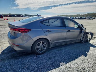 Trzecie zdjęcie samochodu z tyłu: 2018 HYUNDAI ELANTRA SEL VIN:5NPD84LF0JH250313 - miniatura