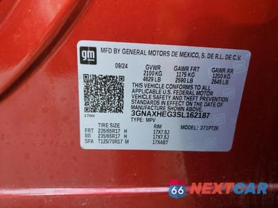 Zdjęcie 14 z 14 samochodu: 2025 CHEVROLET EQUINOX LT VIN:3GNAXHEG3SL162187 - miniatura