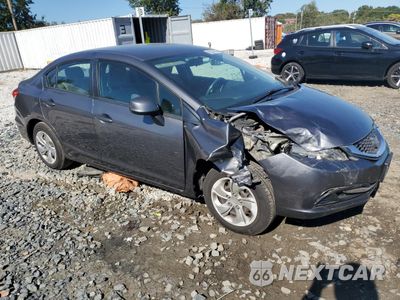 Czwarte zdjęcie samochodu z boku: 2013 HONDA CIVIC LX VIN:19XFB2F55DE276349 - miniatura