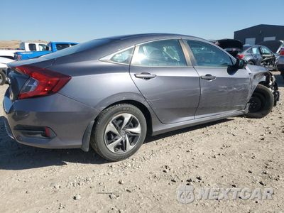 Trzecie zdjęcie samochodu z tyłu: 2020 HONDA CIVIC LX VIN:2HGFC2F65LH569386 - miniatura