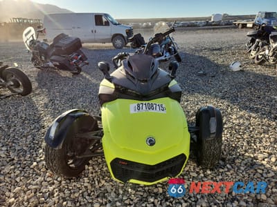 Drugie zdjęcie samochodu z przodu: 2022 CAN-AM SPYDER ROADSTER F3-S VIN:2BXRDDD20NV001166 - miniatura