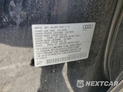 Zdjęcie 13 z 13 samochodu: 2014 AUDI Q7 PRESTIGE VIN:WA1WMAFE2ED010417 - miniatura