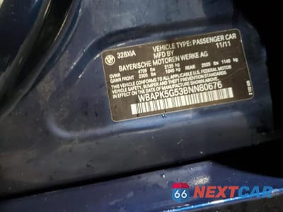 Zdjęcie 12 z 12 samochodu: 2011 BMW 328 XI SULEV VIN:WBAPK5G53BNN80676 - miniatura