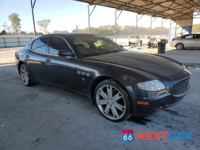 Czwarte zdjęcie samochodu z boku: 2007 MASERATI QUATTROPORTE M139 VIN:ZAMFE39AX70031674 - miniatura