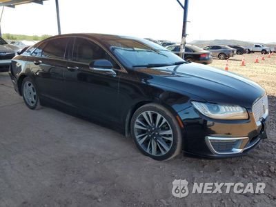 Czwarte zdjęcie samochodu z boku: 2018 LINCOLN MKZ HYBRID RESERVE VIN:3LN6L5MU1JR614872 - miniatura