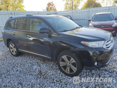 Czwarte zdjęcie samochodu z boku: 2013 TOYOTA HIGHLANDER LIMITED VIN:5TDDK3EH1DS265010 - miniatura