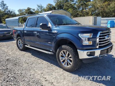 Czwarte zdjęcie samochodu z boku: 2016 FORD F150 SUPERCREW VIN:1FTEW1EG4GFC55032 - miniatura