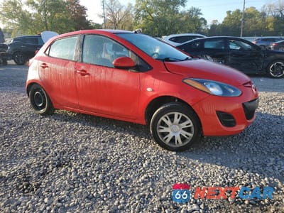 Czwarte zdjęcie samochodu z boku: 2014 MAZDA MAZDA2 SPORT VIN:JM1DE1KY3E0180917 - miniatura