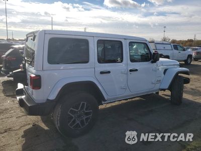 Trzecie zdjęcie samochodu z tyłu: 2024 JEEP WRANGLER SAHARA VIN:1C4PJXEG4RW260390 - miniatura