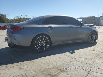 Trzecie zdjęcie samochodu z tyłu: 2022 MERCEDES-BENZ CLA AMG 35 4MATIC VIN:W1K5J5BB9NN288762 - miniatura