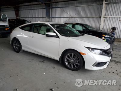 Czwarte zdjęcie samochodu z boku: 2019 HONDA CIVIC EX VIN:2HGFC3B34KH350595 - miniatura
