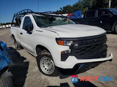 Czwarte zdjęcie samochodu z boku: 2025 CHEVROLET SILVERADO C1500 VIN:3GCNAAEK4SG137363 - miniatura