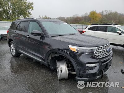 Czwarte zdjęcie samochodu z boku: 2024 FORD EXPLORER LIMITED VIN:1FMSK7FH9RGA05190 - miniatura