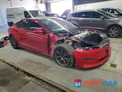 Czwarte zdjęcie samochodu z boku: 2023 TESLA MODEL S VIN:5YJSA1E58PF500760 - miniatura