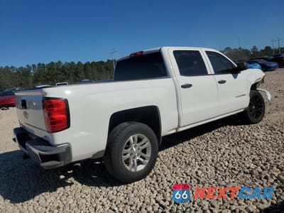 Trzecie zdjęcie samochodu z tyłu: 2014 CHEVROLET SILVERADO C1500 LT VIN:3GCPCREH1EG175482 - miniatura