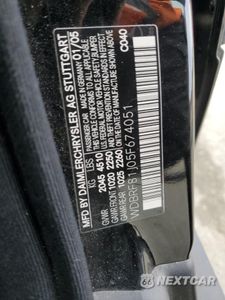 Zdjęcie 12 z 12 samochodu: 2005 MERCEDES-BENZ C 240 4MATIC VIN:WDBRF81J05F674051 - miniatura
