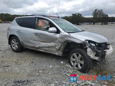 Czwarte zdjęcie samochodu z boku: 2006 NISS MURANO VIN:JN8AZ08T36W417633 - miniatura