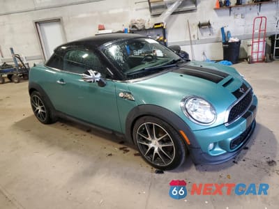 Czwarte zdjęcie samochodu z boku: 2012 MINI COOPER COUPE S VIN:WMWSX3C53CT154764 - miniatura