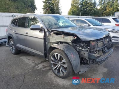 Czwarte zdjęcie samochodu z boku: 2019 VOLKSWAGEN ATLAS SEL PREMIUM VIN:1V2NR2CA7KC601515 - miniatura