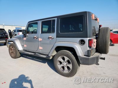 Drugie zdjęcie samochodu z przodu: 2017 JEEP WRANGLER UNLIMITED SAHARA VIN:1C4HJWEG2HL668501 - miniatura