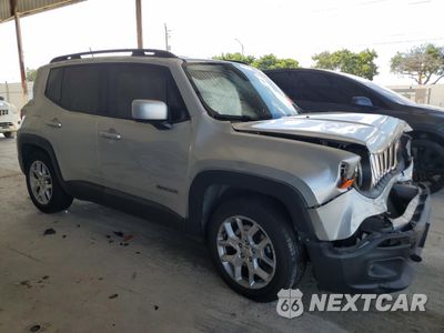 Czwarte zdjęcie samochodu z boku: 2017 JEEP RENEGADE LATITUDE VIN:ZACCJABB3HPG37775 - miniatura