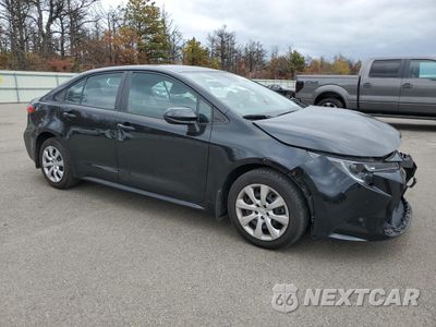 Czwarte zdjęcie samochodu z boku: 2022 TOYOTA COROLLA LE VIN:5YFEPMAE3NP274356 - miniatura
