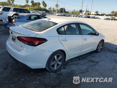 Trzecie zdjęcie samochodu z tyłu: 2018 KIA FORTE LX VIN:3KPFL4A73JE189675 - miniatura
