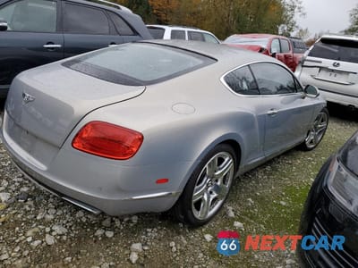 Trzecie zdjęcie samochodu z tyłu: 2012 BENTLEY CONTINENTAL GT VIN:SCBFR7ZA8CC074860 - miniatura