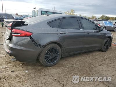 Trzecie zdjęcie samochodu z tyłu: 2019 FORD FUSION SE VIN:3FA6P0HD2KR249468 - miniatura