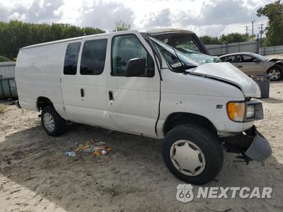 Czwarte zdjęcie samochodu z boku: 2001 FORD ECONOLINE E250 VAN VIN:1FTNS24L41HB03795 - miniatura