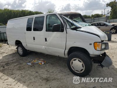 Czwarte zdjęcie samochodu z boku: 2001 FORD ECONOLINE E250 VAN VIN:1FTNS24L41HB03795 - miniatura