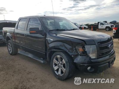 Czwarte zdjęcie samochodu z boku: 2014 FORD F150 SUPERCREW VIN:1FTFW1EF8EFA38074 - miniatura