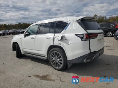 Drugie zdjęcie samochodu z przodu: 2024 LEXUS LX 600 BASE VIN:JTJMB7CX0R4047366 - miniatura