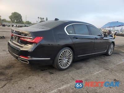 Trzecie zdjęcie samochodu z tyłu: 2020 BMW 740 XI VIN:WBA7T4C06LCD44640 - miniatura