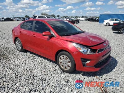 Czwarte zdjęcie samochodu z boku: 2021 KIA RIO LX VIN:3KPA24AD6ME390946 - miniatura