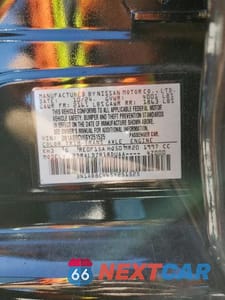 Zdjęcie 12 z 12 samochodu: 2025 NISSAN SENTRA SV VIN:3N1AB8CV6SY251525 - miniatura