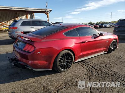 Trzecie zdjęcie samochodu z tyłu: 2018 FORD MUSTANG GT VIN:1FA6P8CF8J5180911 - miniatura