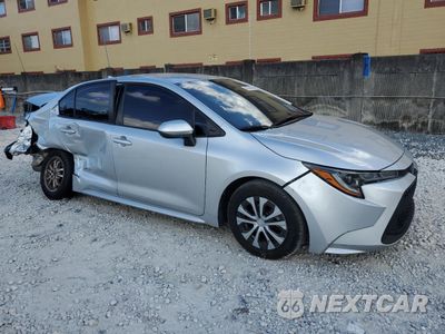 Czwarte zdjęcie samochodu z boku: 2022 TOYOTA COROLLA LE VIN:JTDEAMDE4NJ048070 - miniatura