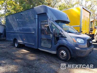 Czwarte zdjęcie samochodu z boku: 2021 FORD TRANSIT T-350 HD VIN:1FDDF6P85MKA55483 - miniatura