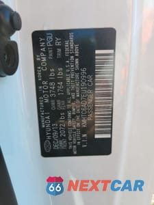 Zdjęcie 13 z 13 samochodu: 2014 HYUNDAI VELOSTER BASE VIN:KMHTC6AD7EU190996 - miniatura